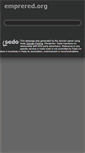 Mobile Screenshot of emprered.org